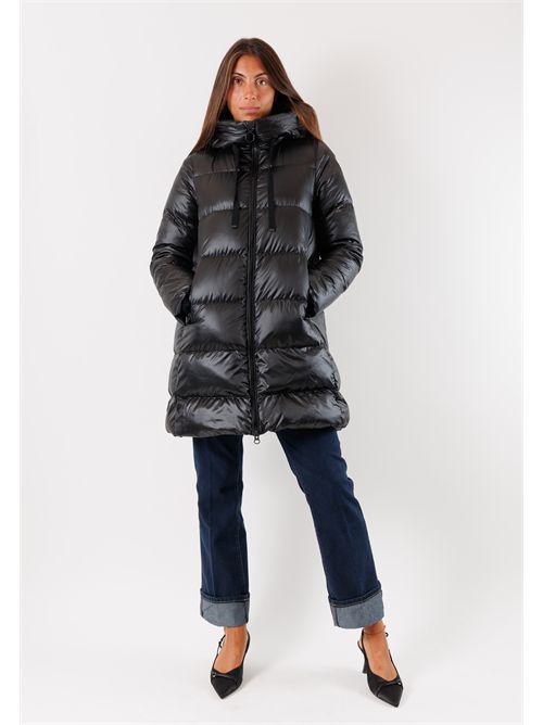 bright down jacket HOX | XD6740DIAMANTE NERO